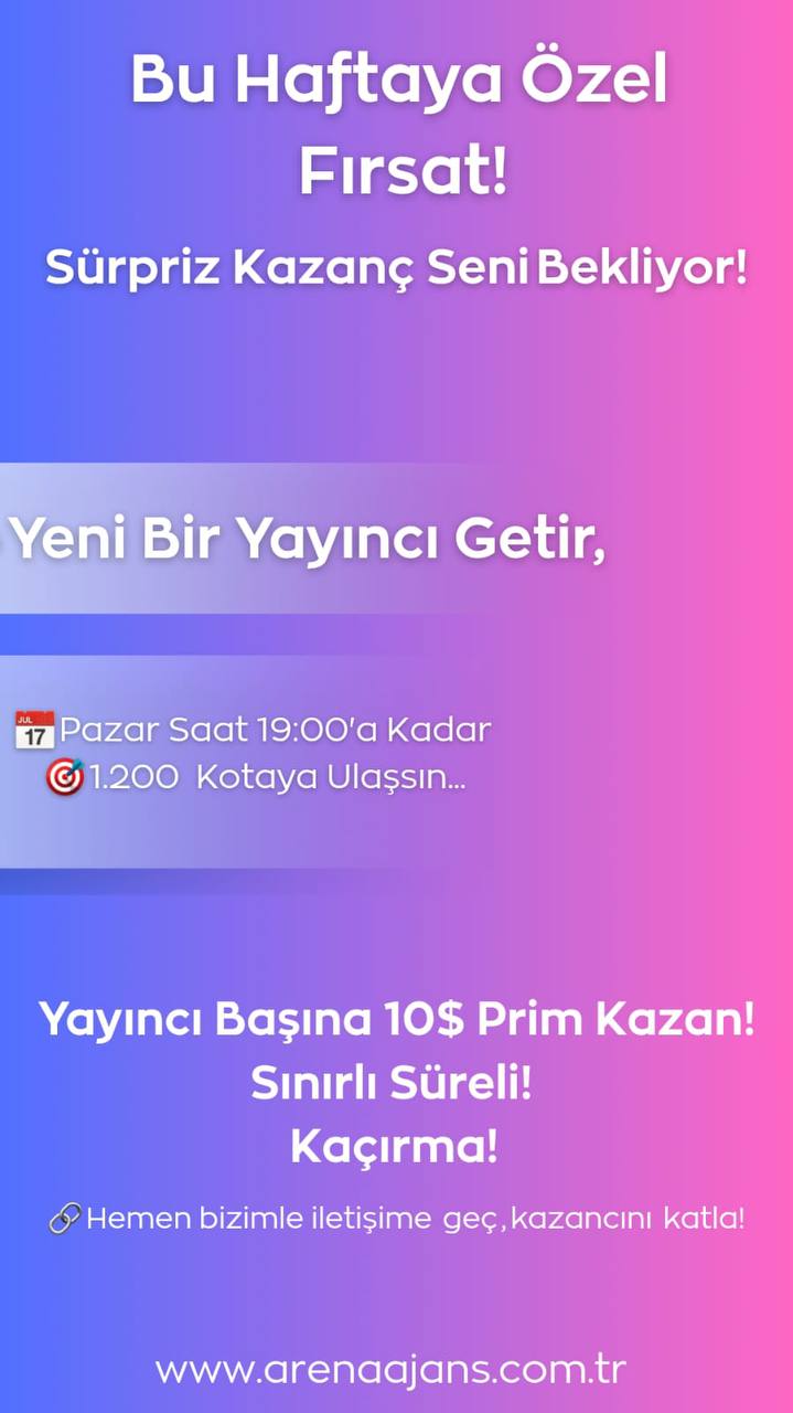 BU HAFTAYA ÖZEL FIRSAT